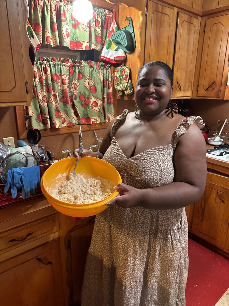 Making pie crust from scratch