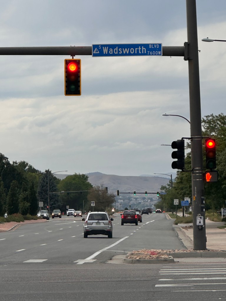 Image of mountains in the far away distance